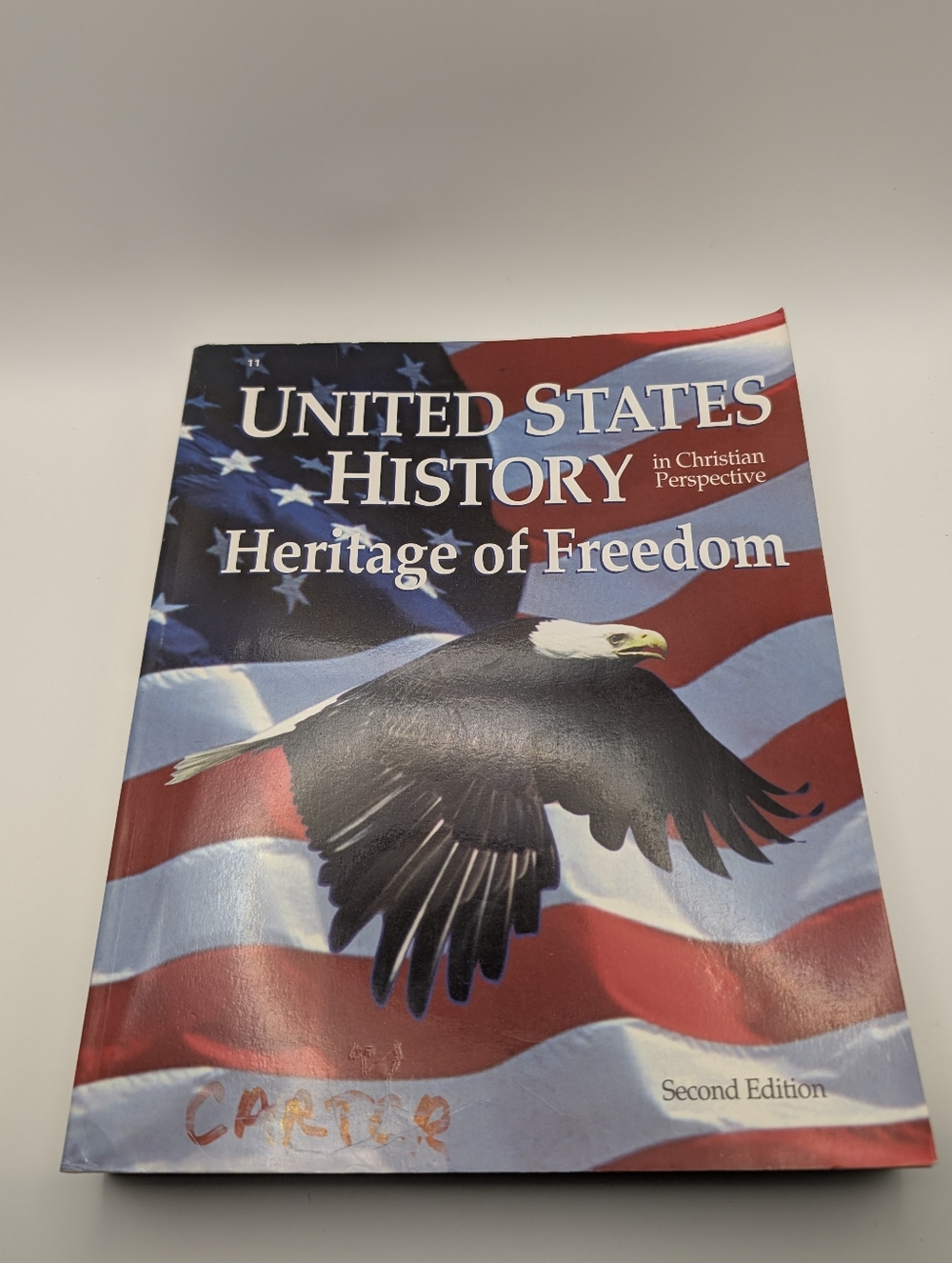 Abeka United States History Heritage of Freedom 2nd Edition, Very Good Condition